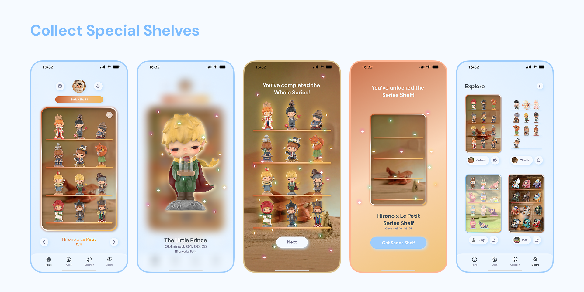 Collect Special Shelf UI
