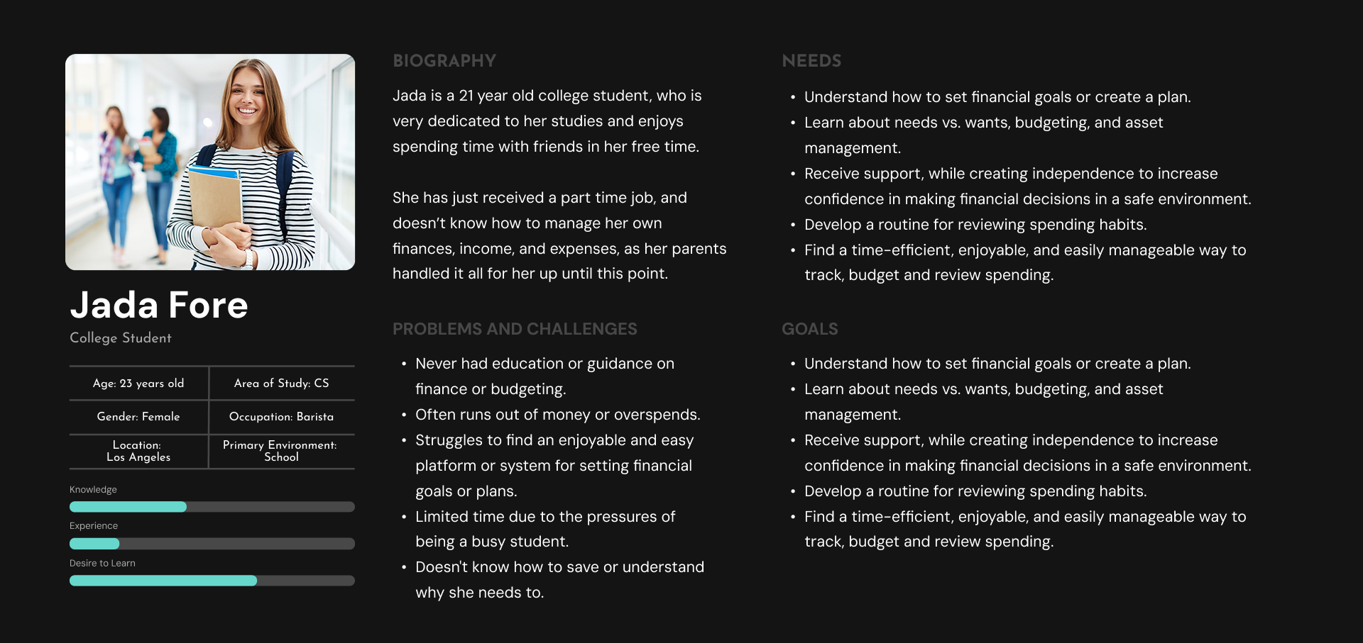 User Persona